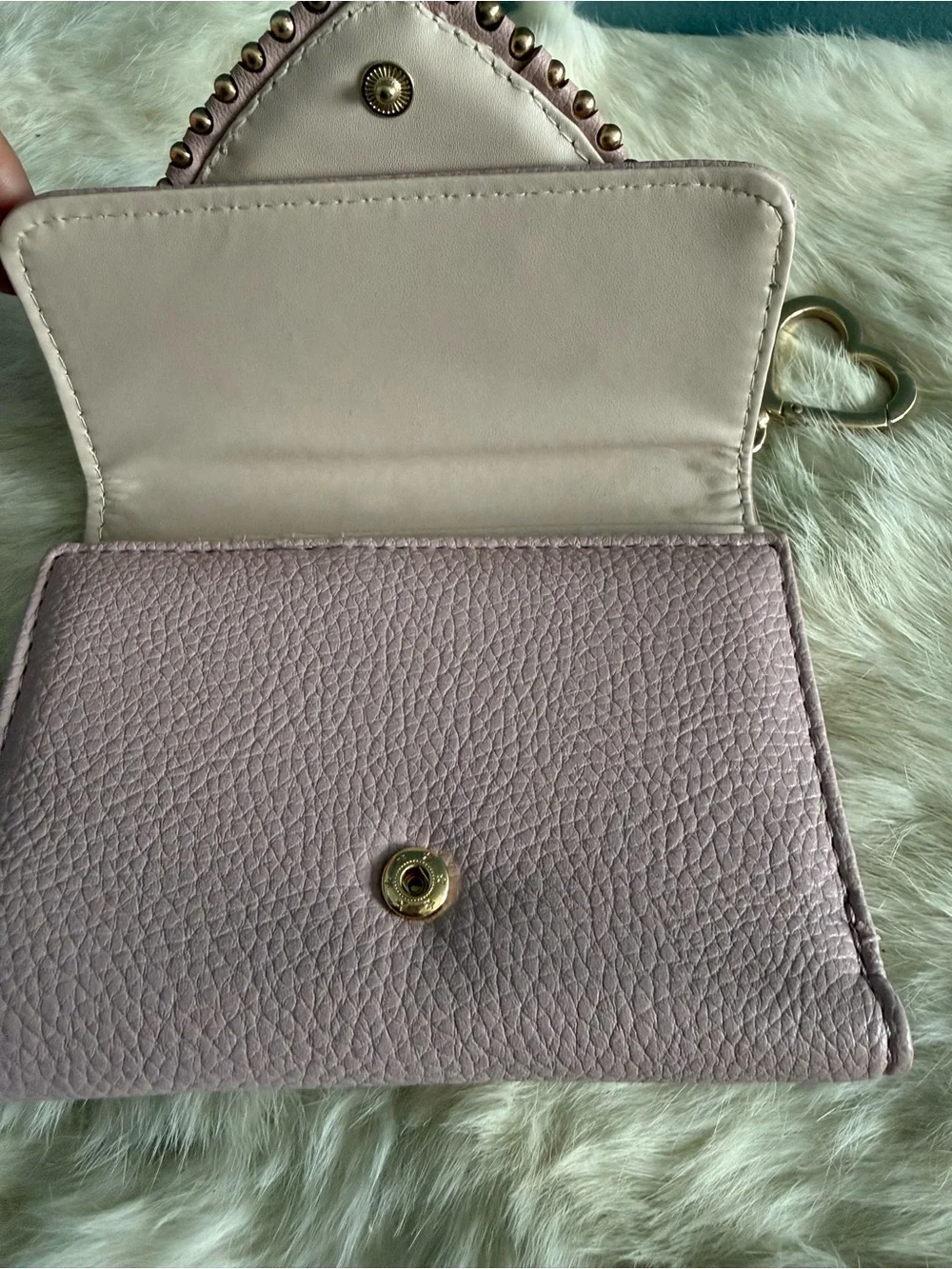 Juicy Couture Love Never Dies Double Sided Trifold Wallet